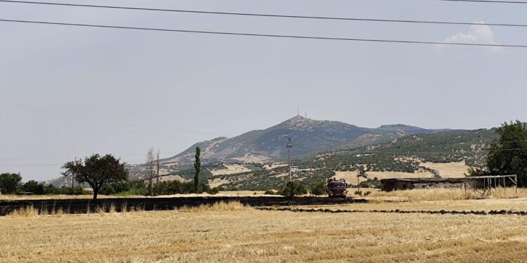 Fis Ovası’nda yangın
