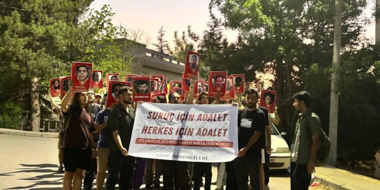 ODTÜ’de ’33 Düş Yolcusu’ yürüyüşü: 33’ler yaşıyor