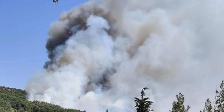 Balıkesir’de yangın 2’nci gününde: Bir mahalle boşaltıldı