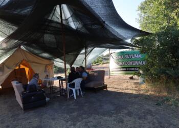 Kum ocağına karşı direniş sürüyor: Zararın telafisi olmaz