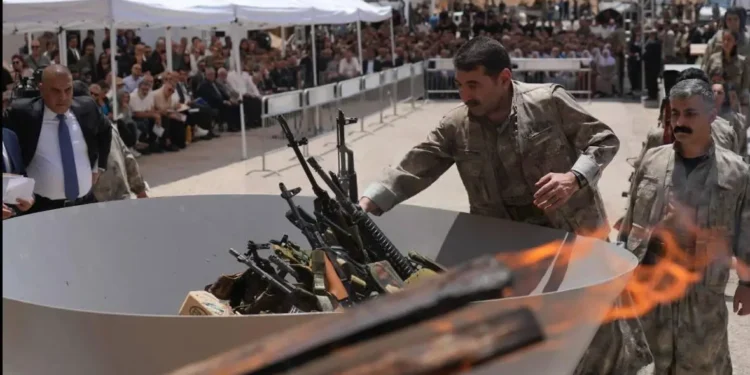 11 Temmuz 2025: Fotoğraflarla PKK’nin tarihi töreni