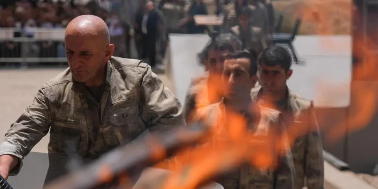 11 Temmuz 2025: Fotoğraflarla PKK’nin tarihi töreni