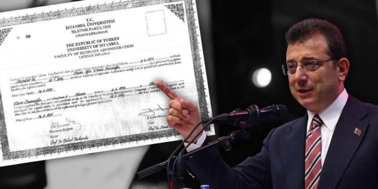 İmamoğlu’na ‘sahte diploma’ iddianamesi hazırlandı