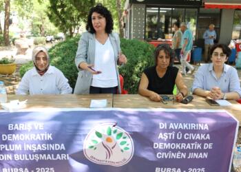 DEM Parti Kadın Meclisi Bursa’da kadınlarla buluştu