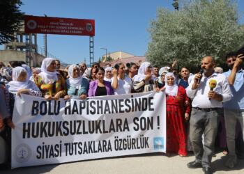 Bolu Cezaevi önünde eylem: Hukuksuzluğa son verin!