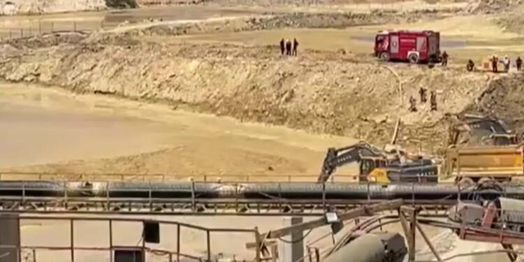 Çatalca’da kum ocağında göçük