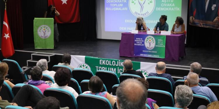DEM Parti İzmir’de ekolojistlerle buluştu