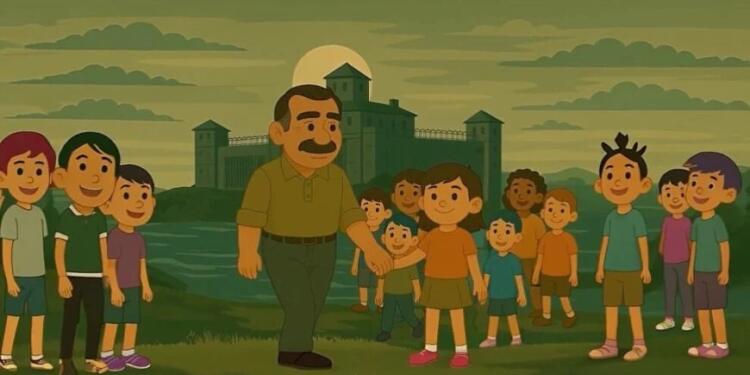 Abdullah Öcalan’ın çocuklar için yazdığı şiire animasyon klip