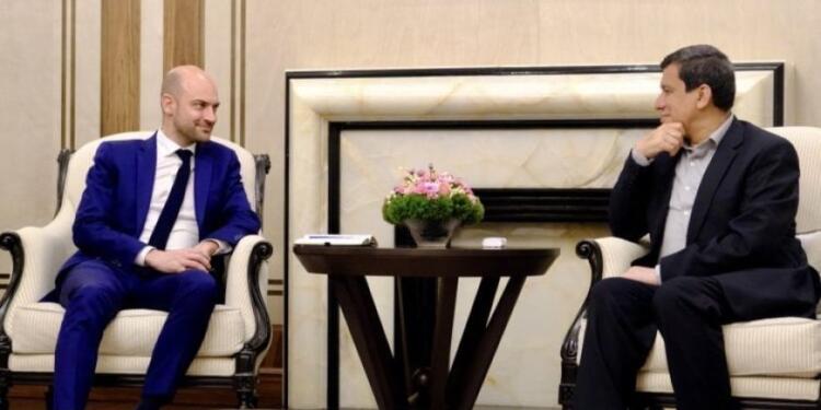 Fransa Dışişleri Bakanı ve Mazlum Ebdî görüştü