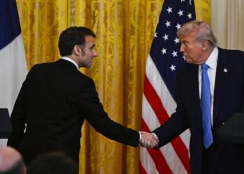 Trump’tan Macron’a yanıt: Sözünün bir ağırlığı yok