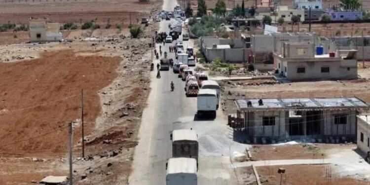 BM konvoyuna Süveyda’da silahlı saldırı