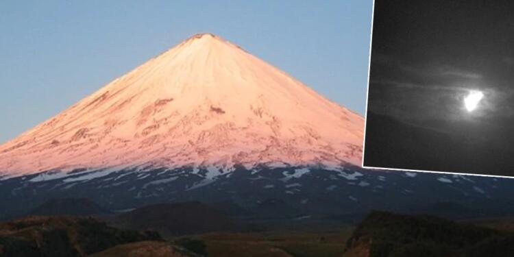 Rusya’da depremin ardından Klyuchevskoy Yanardağı’nda patlama