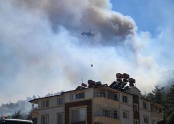 Orman yangıları nedeniyle 50 binden fazla kişi tahliye edildi