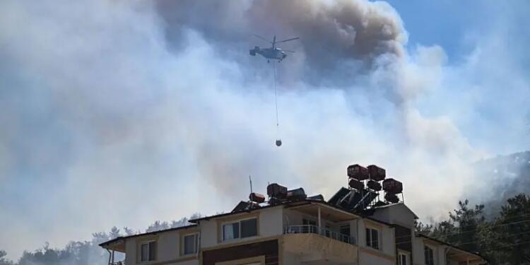 Orman yangıları nedeniyle 50 binden fazla kişi tahliye edildi