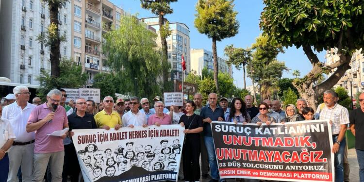 Mersin’de ‘Pirsûs Katliamı aydınlatılsın’ çağrısı
