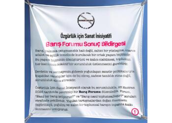 Sanatçılardan 8 başlıklı süreç önerisi