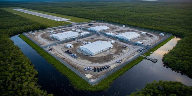 Trump, insanlık dışı ‘timsahlı gözaltı merkezini’ övdü