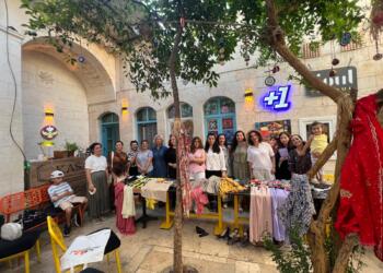 Kadınlar Riha’da takas pazarı kurdu