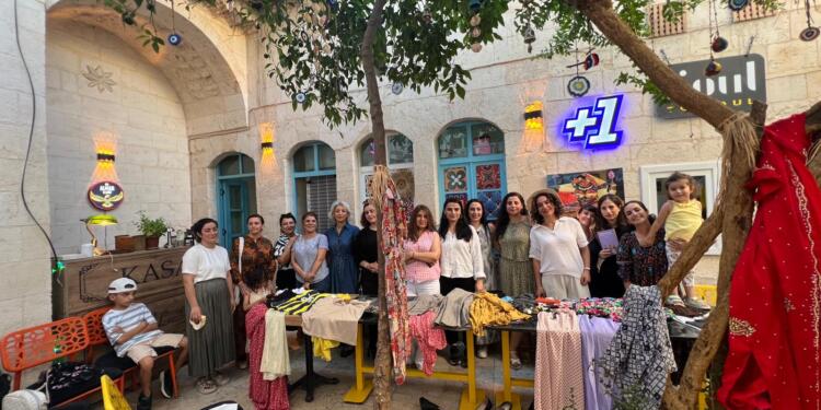 Kadınlar Riha’da takas pazarı kurdu