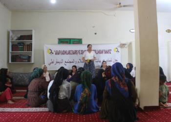 Riha’da Arap kadınlardan sürece destek