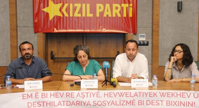Kızıl Parti’den süreç açıklaması: Barış mücadelesi devrimci sorumluluk