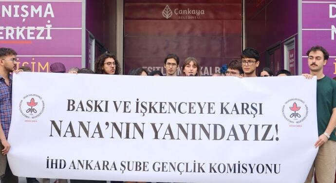 İHD’den geri gönderme merkezinde tutulan Nana için eylem