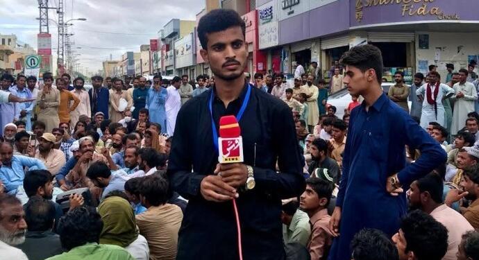 Beluc gazeteci tutuklandı