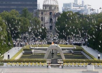 Hiroşima’da atom bombası katliamının 80’inci yılında barış çağrısı