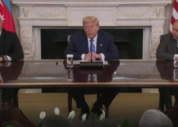 Aliyev ve Paşinyan Beyaz Saray’da: Barış sağlamayı başardık