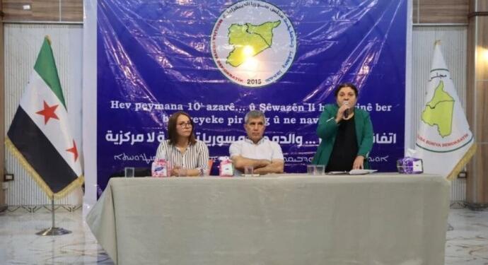 Demokratik Suriye Meclisi’nden panel: Entegrasyon ortaklaşma ile sağlanabilir
