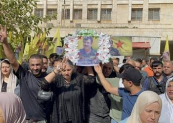 Nûreddîn Sofî’nin cenazesi Dêrik’ten Qamişlo’ya doğru yola çıkarıldı