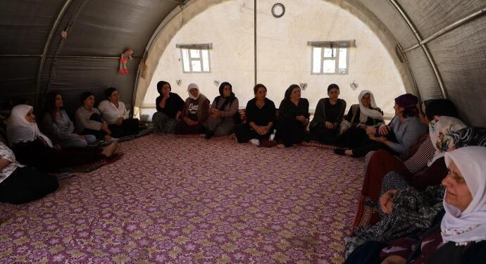 Kato Marînos’ta ‘Kadın Kurtuluş İdeolojisi’ atölyesi