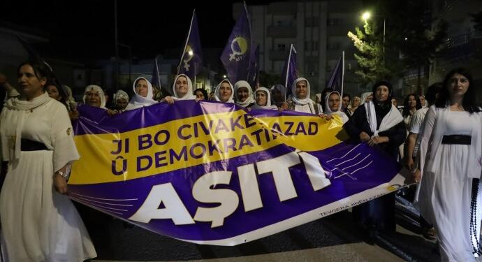 Kadınlardan toplumsal barış ve demokratik çözüm buluşması