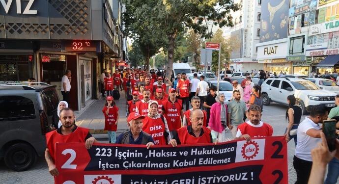 Kayyım tarafından işten çıkarılan işçilerin direnişi sürüyor