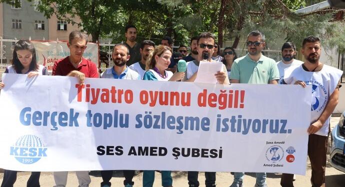 Sağlık emekçileri: Gerçek toplu sözleşme ve insanca yaşam istiyoruz