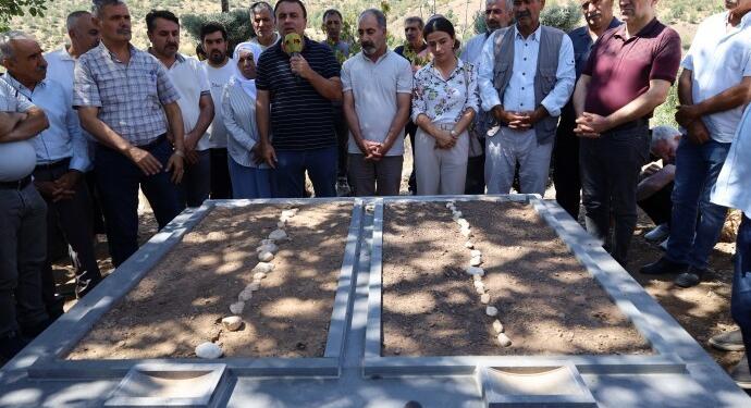 Licê’de mezar taşlarının yıkma girişimine tepki