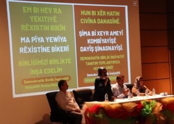 Demokratik Birlik İnisiyatifi Çewlîg’te toplantı düzenledi