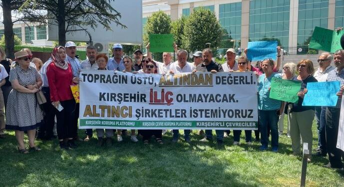 Kırşehirli yurttaşlar: Maden projeleri toprağı, suyu zehirleyecek