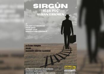 Üç Kürt aydının sürgün hikâyesi tiyatro sahnesinde