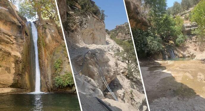 Bertûl Vadisi’nde doğa talanı: Şelaleler, ağaçlar katlediliyor