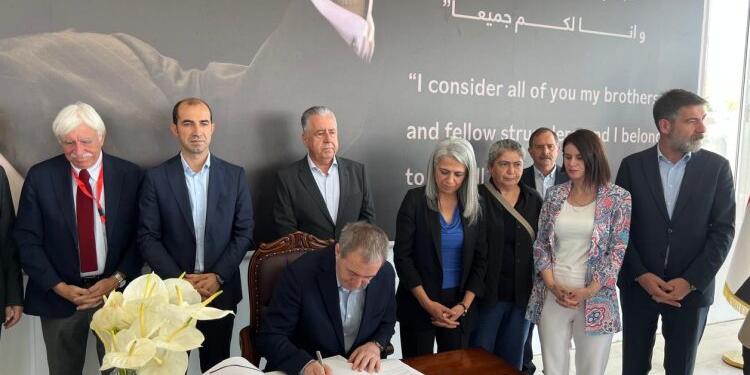 DEM Parti ve DBP’den Mam Celal’ın mezarına ziyaret