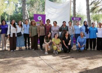 Kadınlar ‘Yaşamı Savunuyoruz’ şiarıyla alanlarda