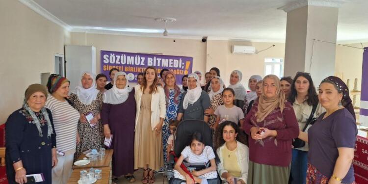 Bismil’de kadına yönelik şiddete karşı buluşma