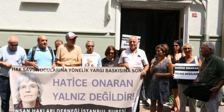 Hasta tutsak Onaran için eylem: Dayanışma suç değildir