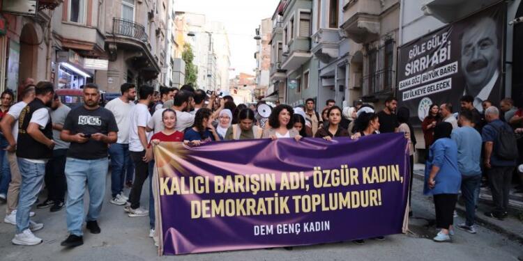 DEM Parti Genç Kadın Meclisi: Barış bir talep değil bir haktır