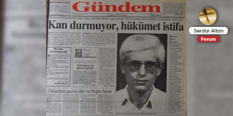Bir hakikat yolcusu, bir öğretmen, bir yazar, bir gazeteci: Özgür Basın şehidi Hüseyin Deniz