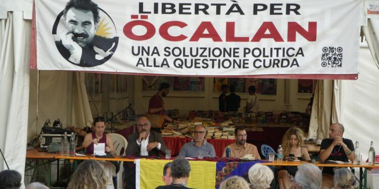 İtalya’da Abdullah Öcalan’a özgürlük mesajı