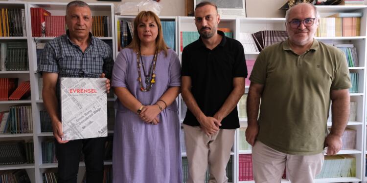 DFG Evrensel gazetesini ziyaret etti