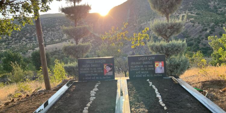 Licê’de askerden mezar yıkma girişimi