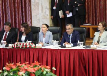 Komisyonun çalışma usul ve esaslarına ilişkin 12 maddelik taslak sunuldu